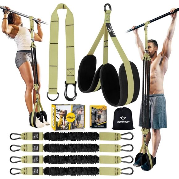 Heavy-Duty Pull Up Resistance Bands with Adjustable Resistance - Picture 3 of 7